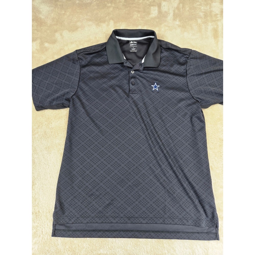 Vintage Adidas ClimaCool Men's Dallas Cowboys Embroidered Golf Polo Large